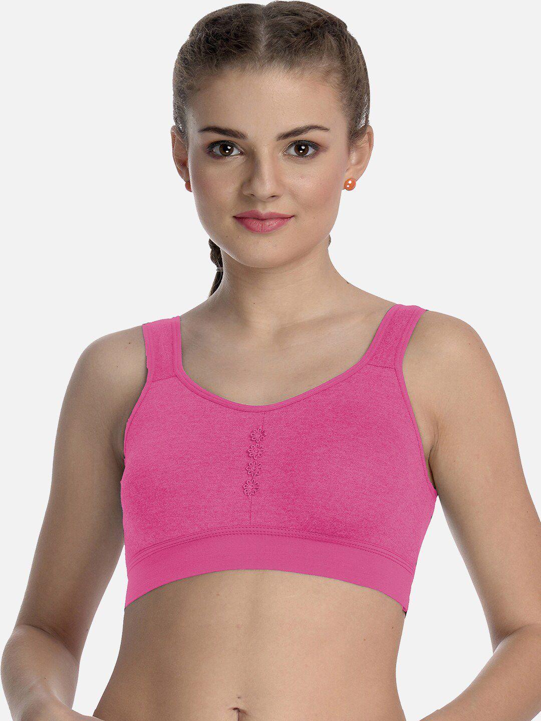 fims pink bra full coverage