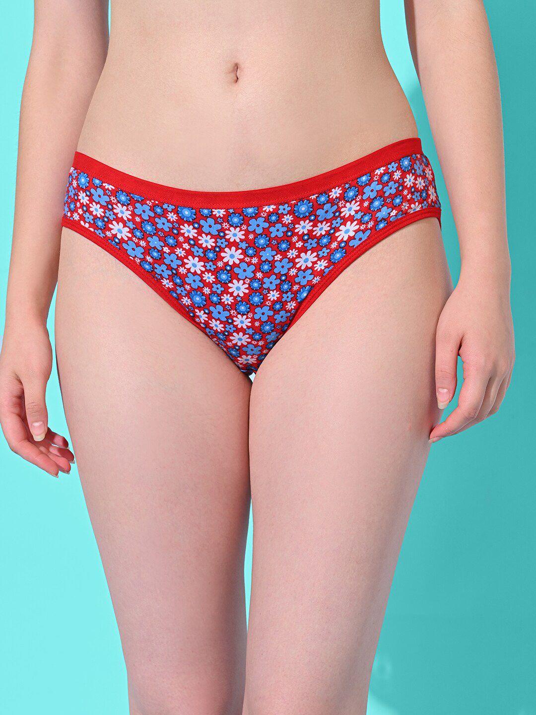 fims printed hipster briefs sarika_panty_red