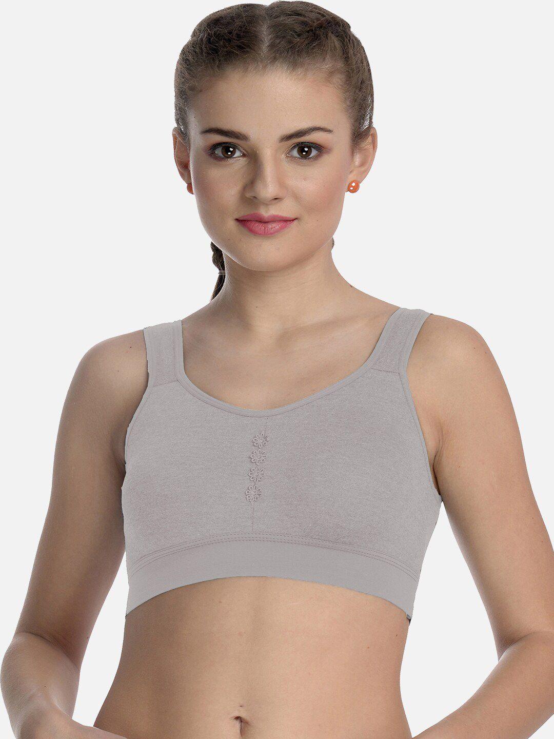 fims seamless non-wired non-padded high-support dry-fit work-out bra