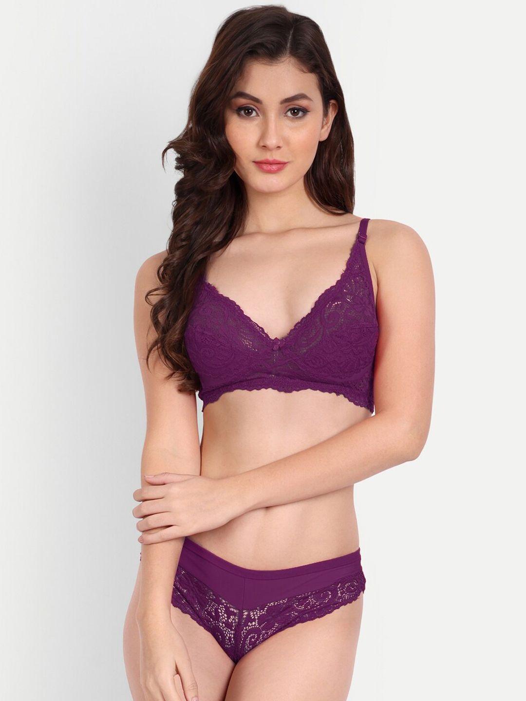 fims self-design lace lingerie set