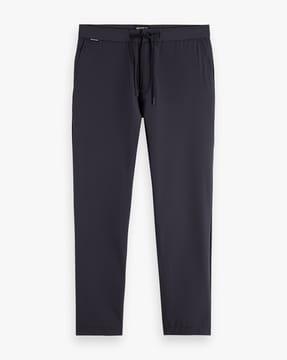 finch-regular tapered fit nylon-blend pants