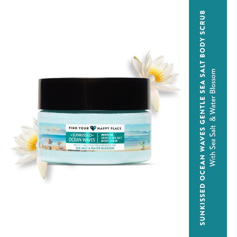 find your happy place sunkissed ocean waves exfoliating body scrub