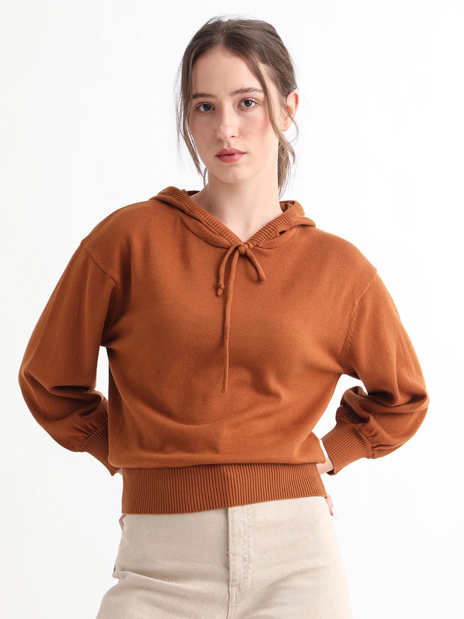 finn sweat rust sweater