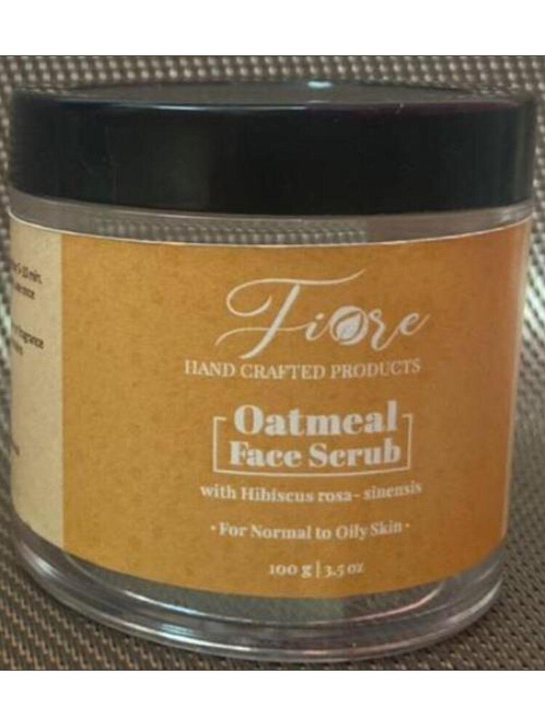 fiore hibiscus rosa sinensis oatmeal scrub 100gm