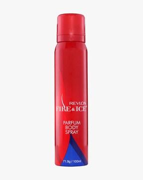 fire & ice perfumed body spray - red