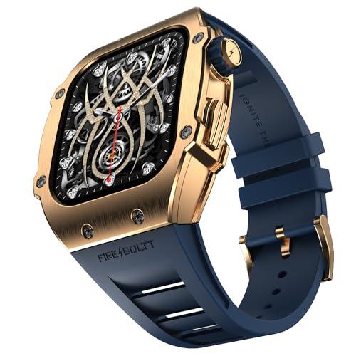 fire-boltt asphalt newly launched racing edition smart watch 1.91” full touch screen, bluetooth calling, health suite, 123 sports modes, 400 mah battery (blue)