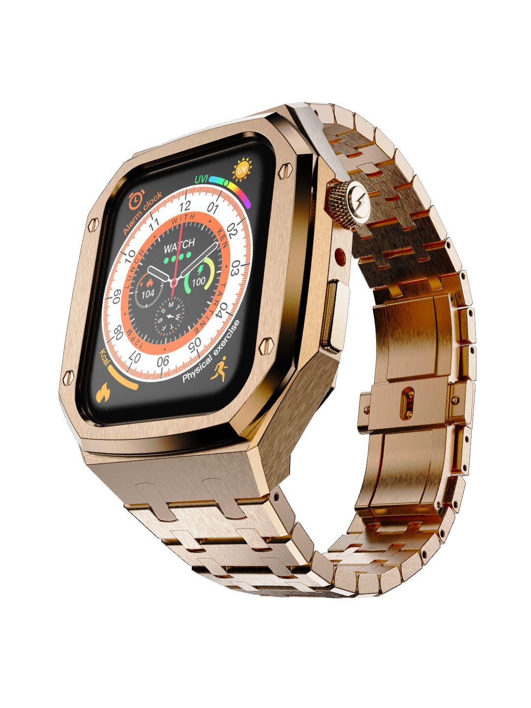 fire-boltt elemento 1.95" ips display smartwatch with bt calling