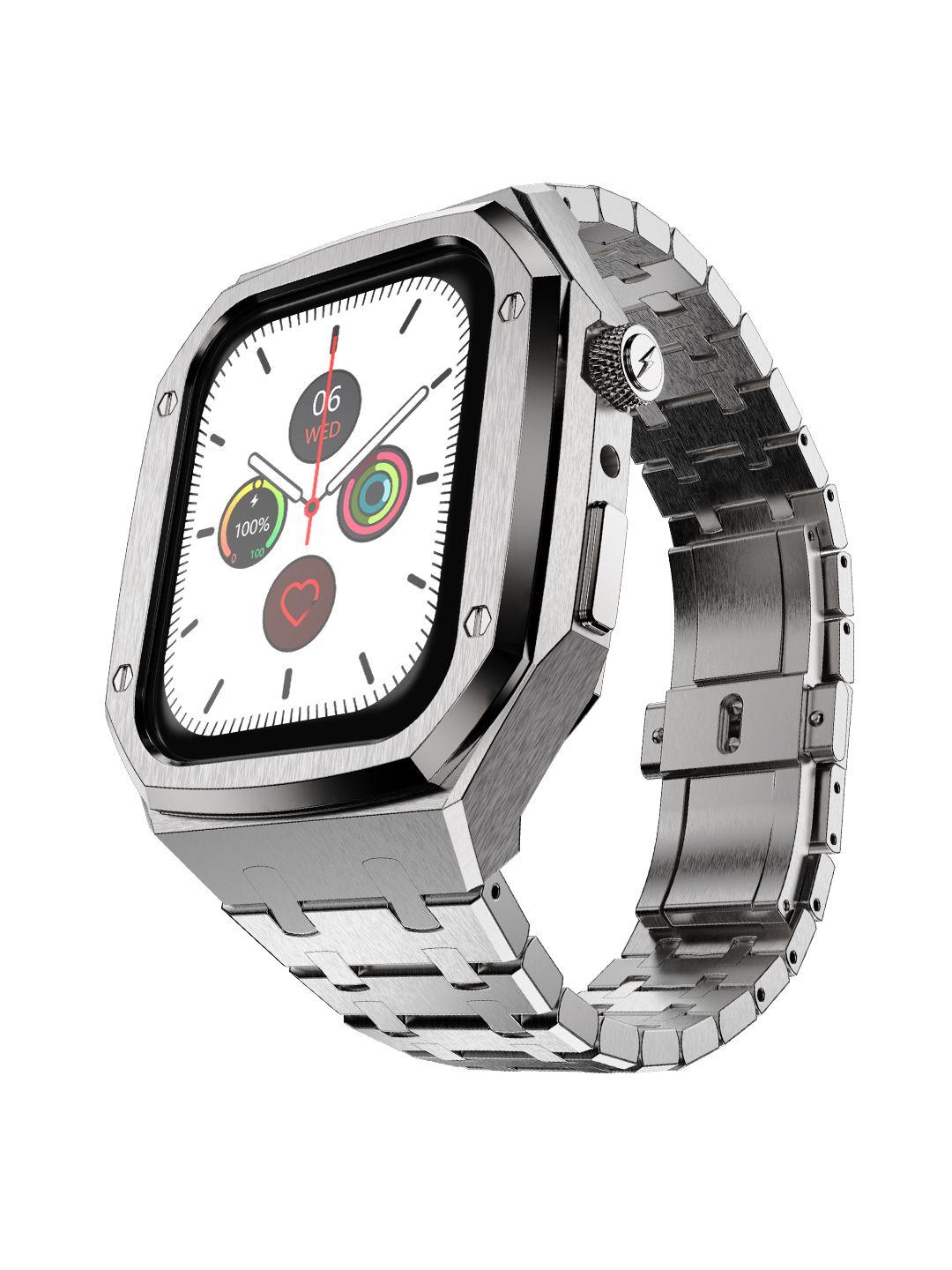 fire-boltt elemento 1.95" ips display smartwatch with bt calling