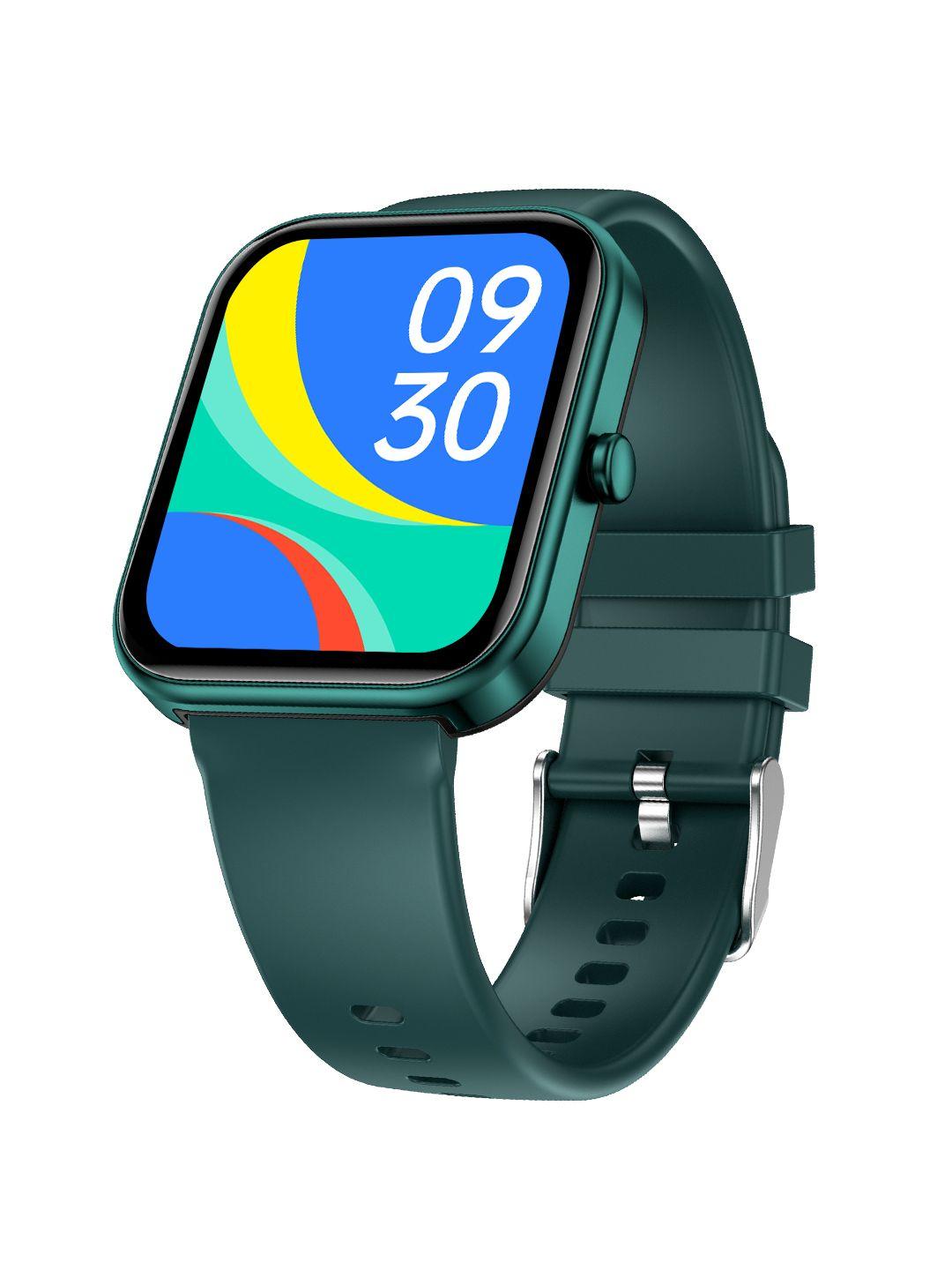 fire-boltt green wonder bluetooth calling & ai voice assistance smartwatch