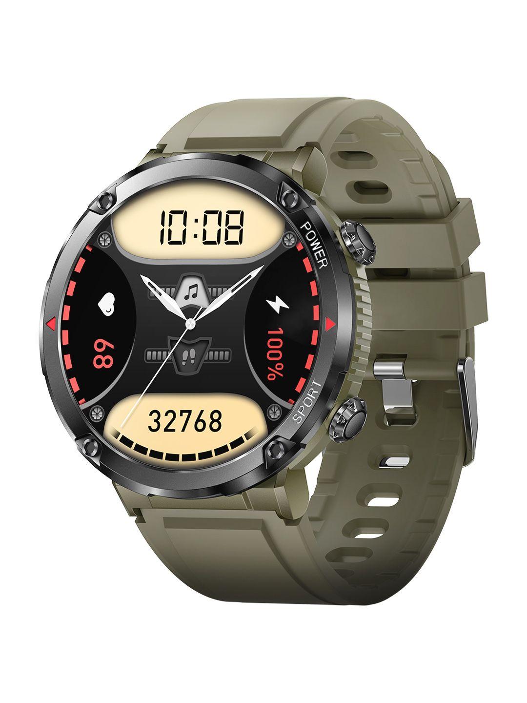 fire-boltt sphere 1.6" sporty rugged metal body shock proof smartwatch