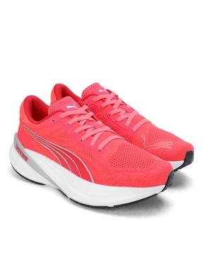 fire orchid-for lace-up running shoes