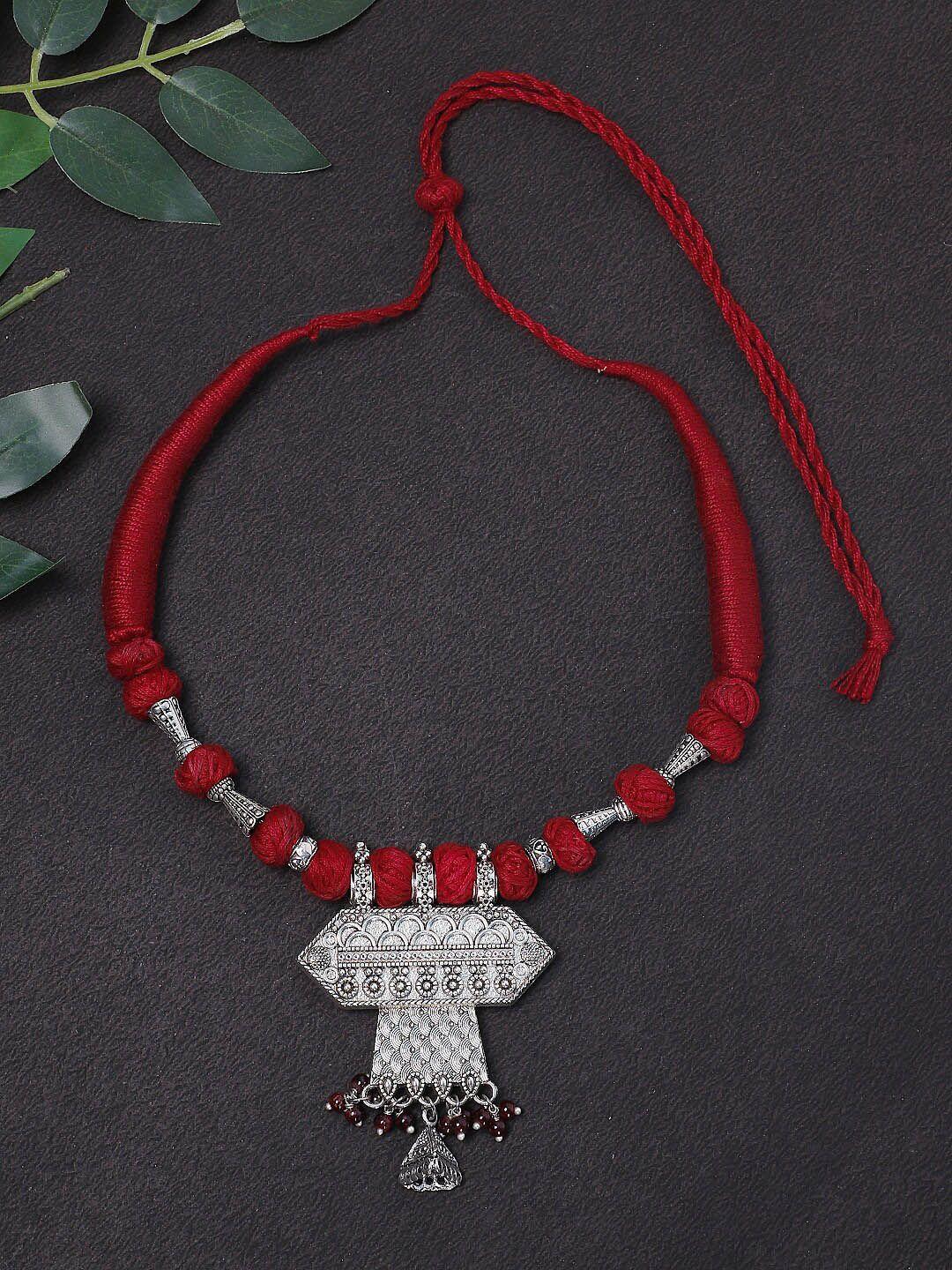 firoza statement tribal necklace