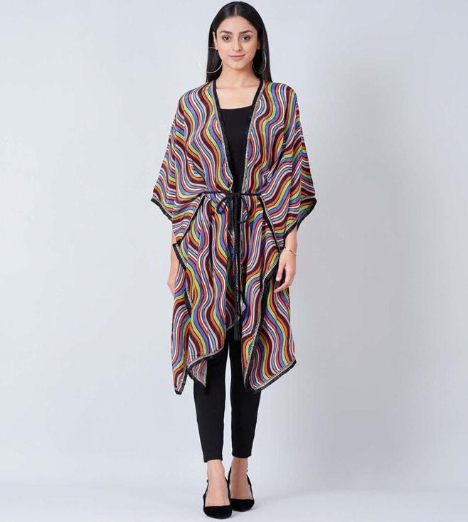 first resort by ramola bachchan multicoloured cool cover-up