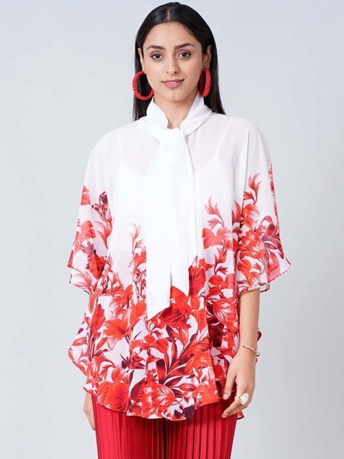 first resort by ramola bachchan pink floral top