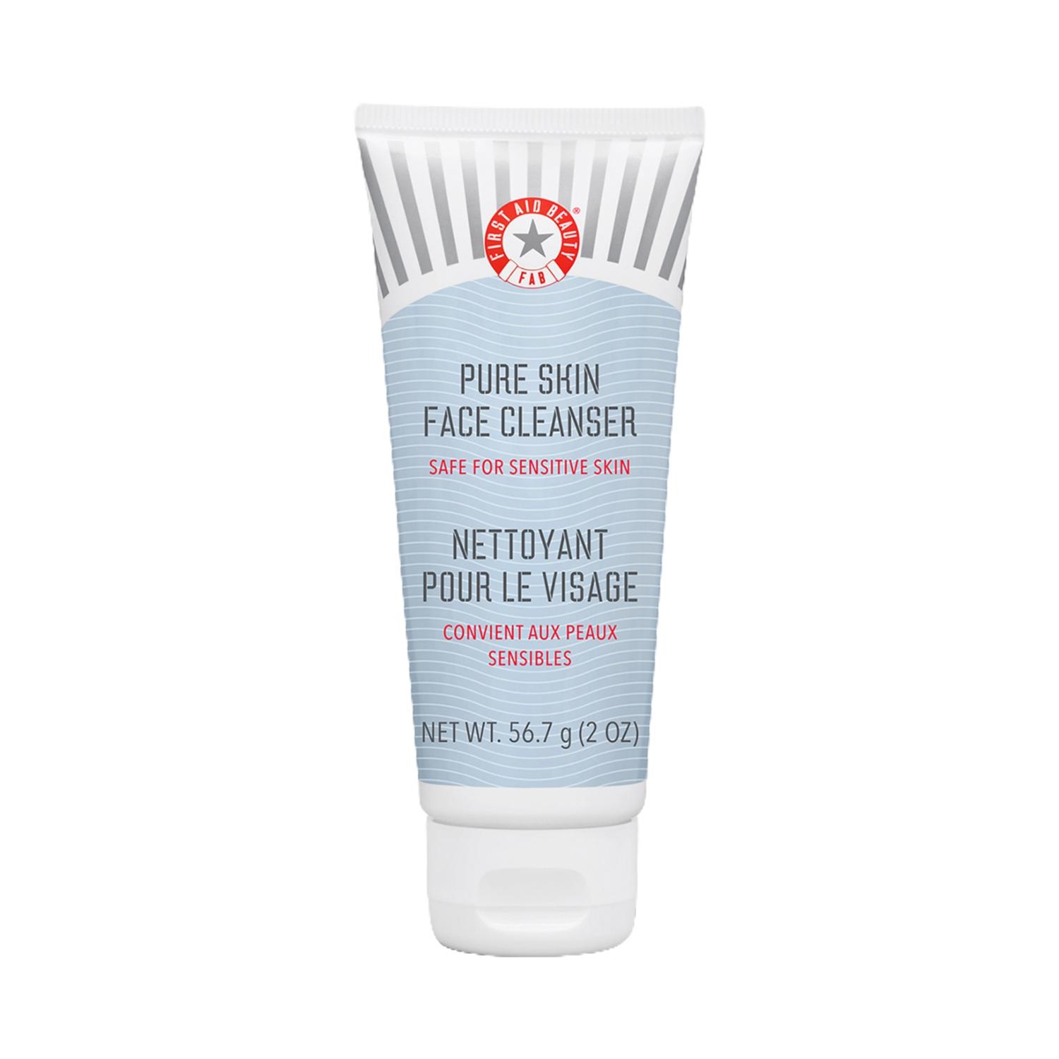 first aid beauty pure skin face cleanser (56.7g)