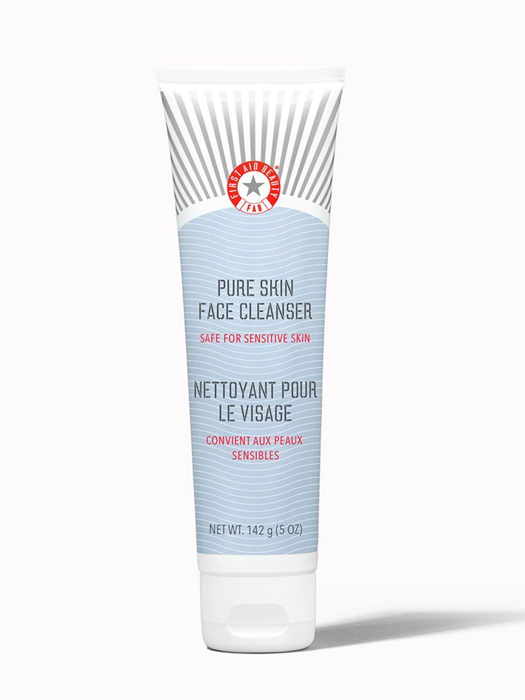 first aid beauty pure skin face cleanser for sensitive skin - 142 g
