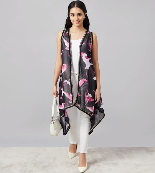 first resort by ramola bachchan black flamingo shrug