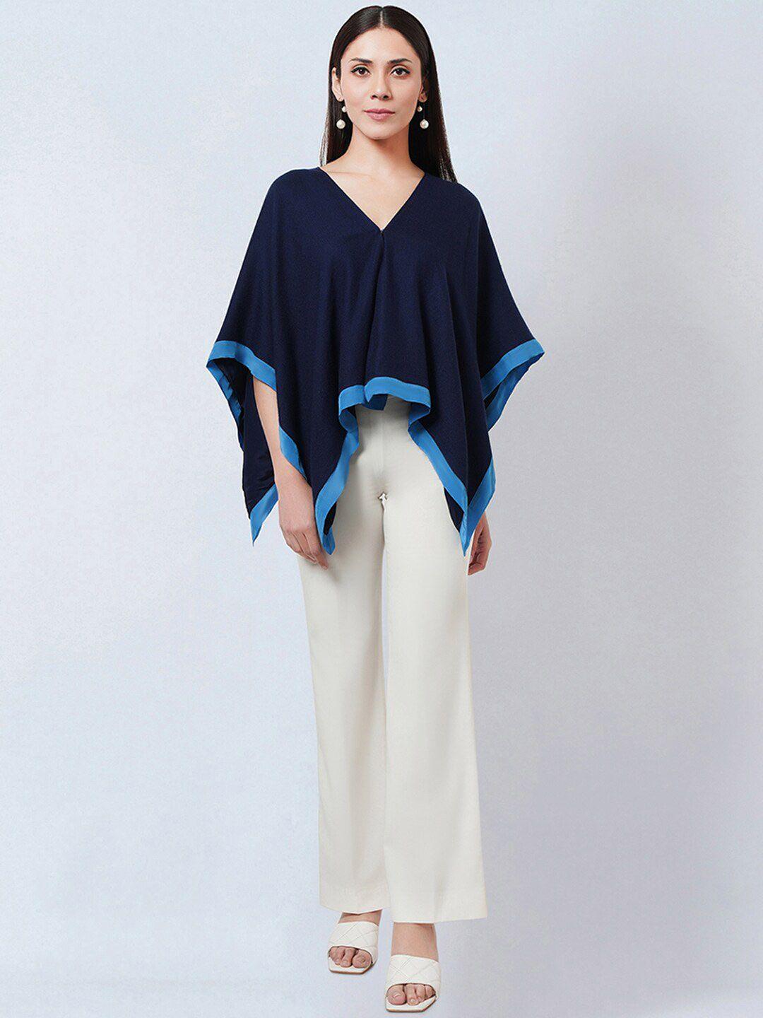 first resort by ramola bachchan cashmere cape shrug