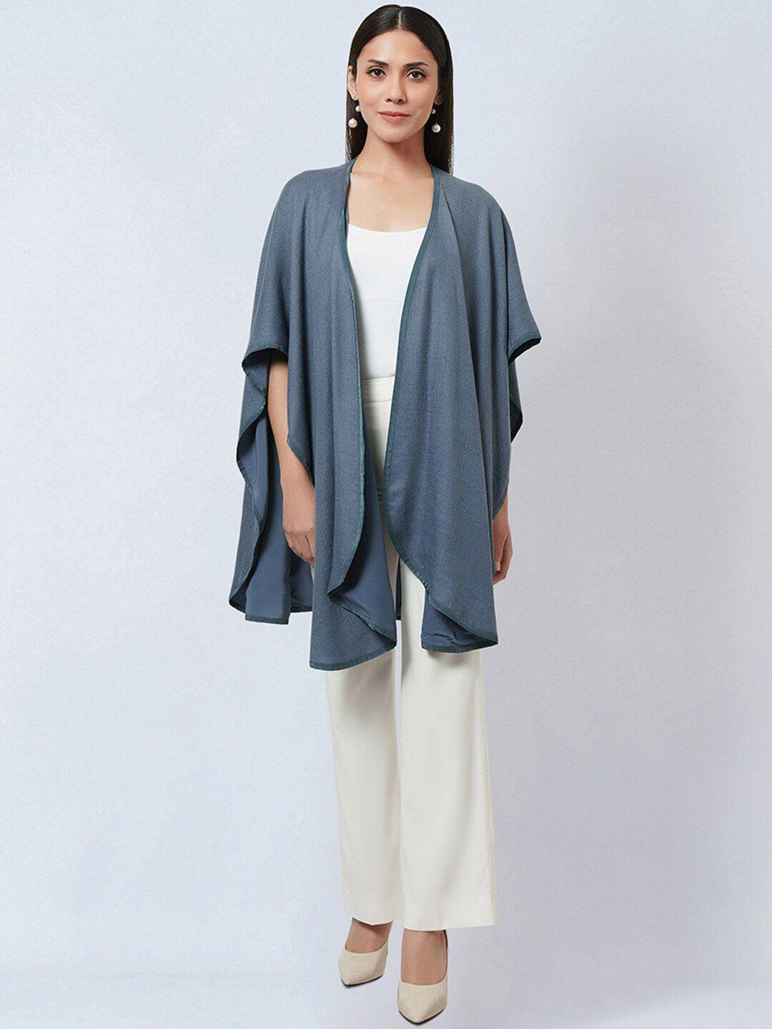 first resort by ramola bachchan open front longline shrug