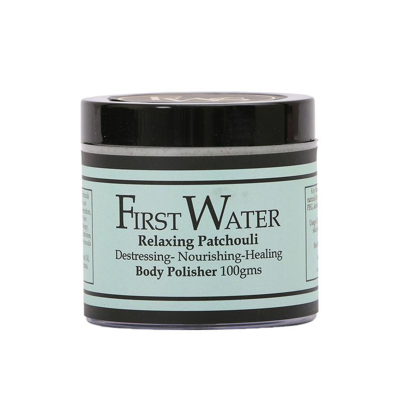 first water relaxing patchouli body polisher