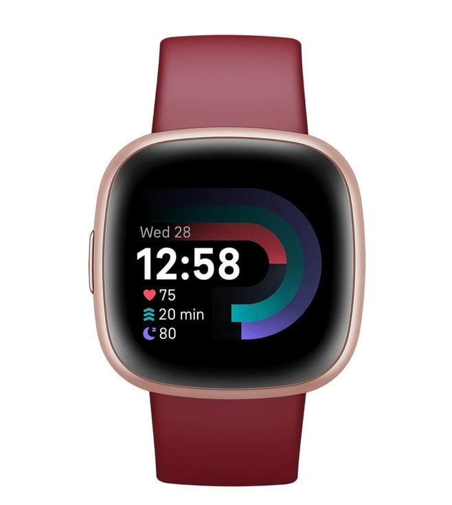 fitbit fb523rgrd-frcjk versa 4 unisex smart watch