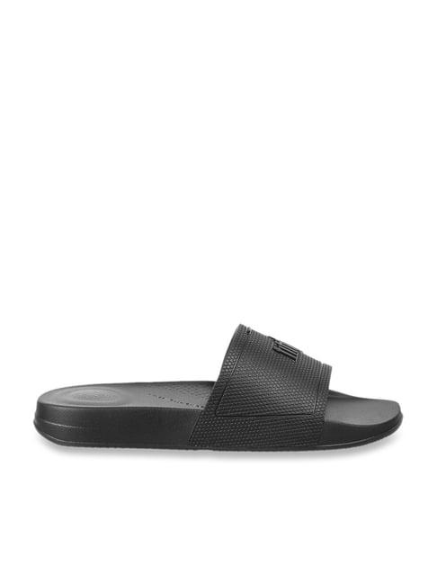 fitflop women's black slides