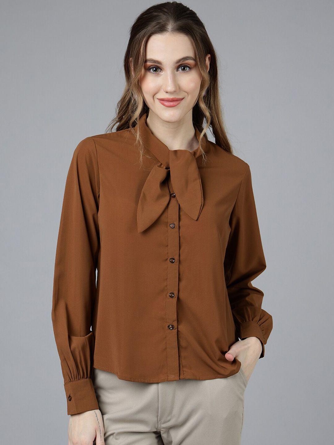 fithub modern mandarin collar cotton formal shirt