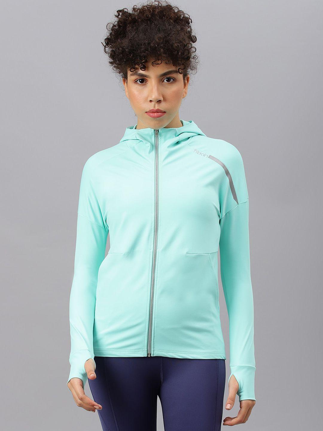 fitkin women lightweight training or gym sporty jacket