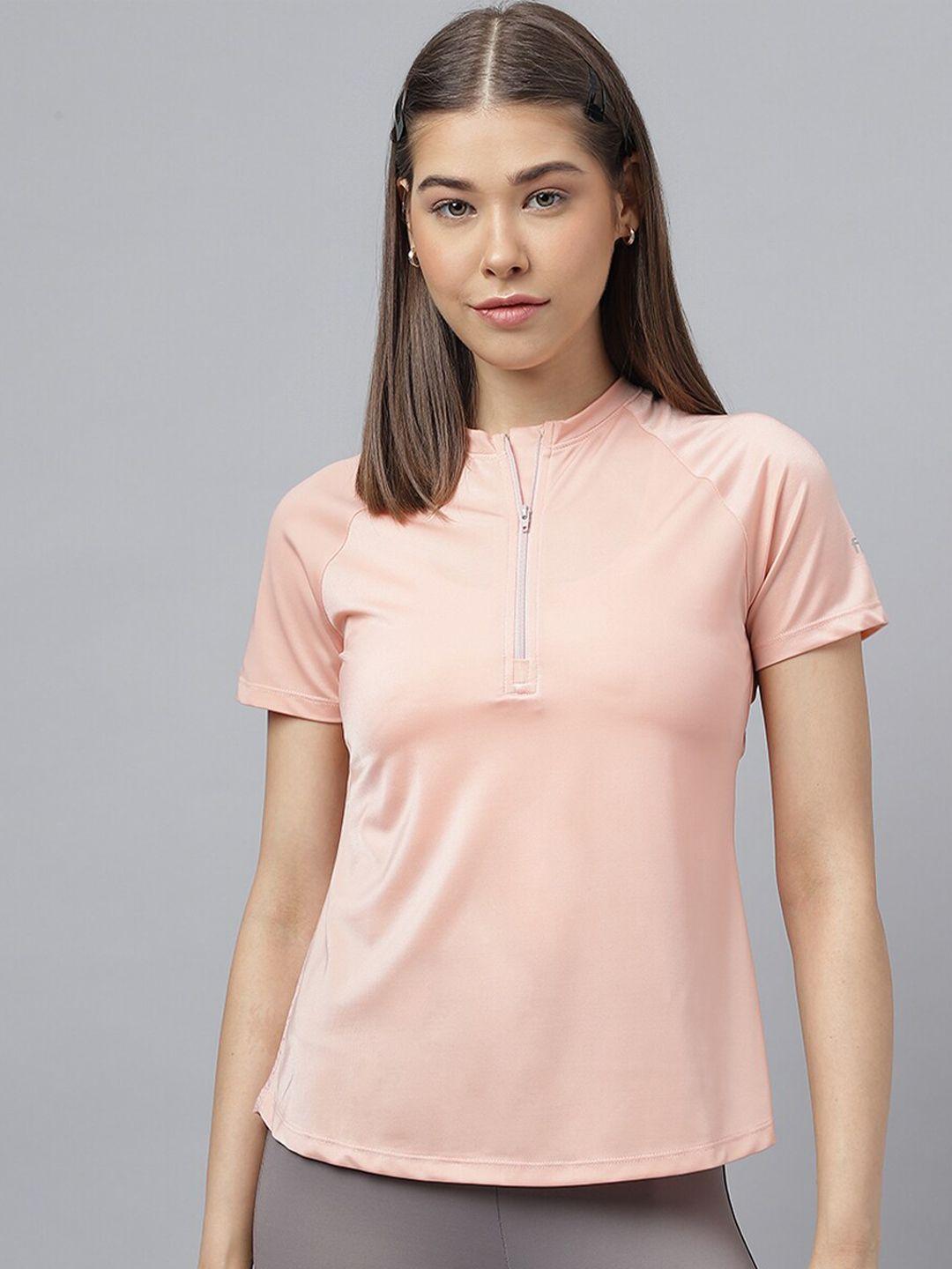 fitkin anti odour high neck relaxed fit t-shirt