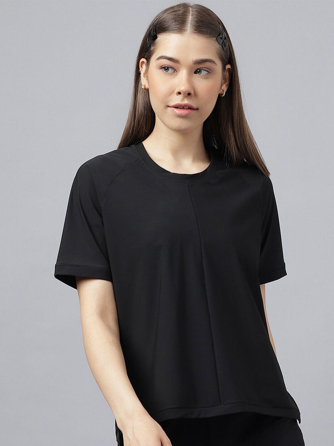 fitkin solid round neck t-shirt