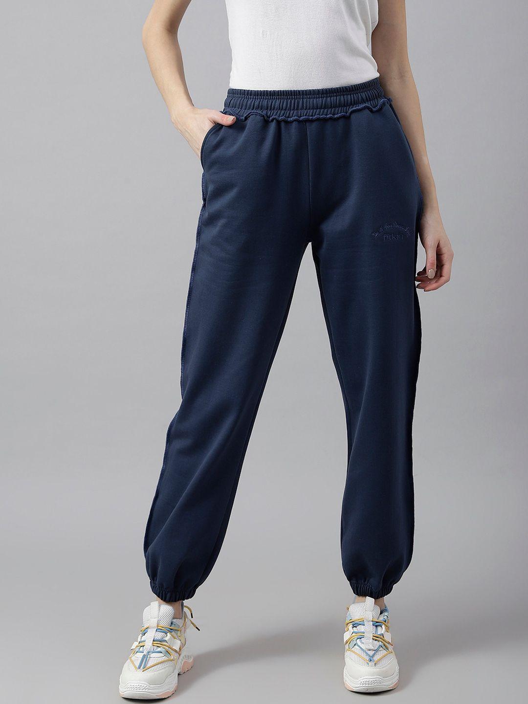 fitkin women oversized fleece joggers