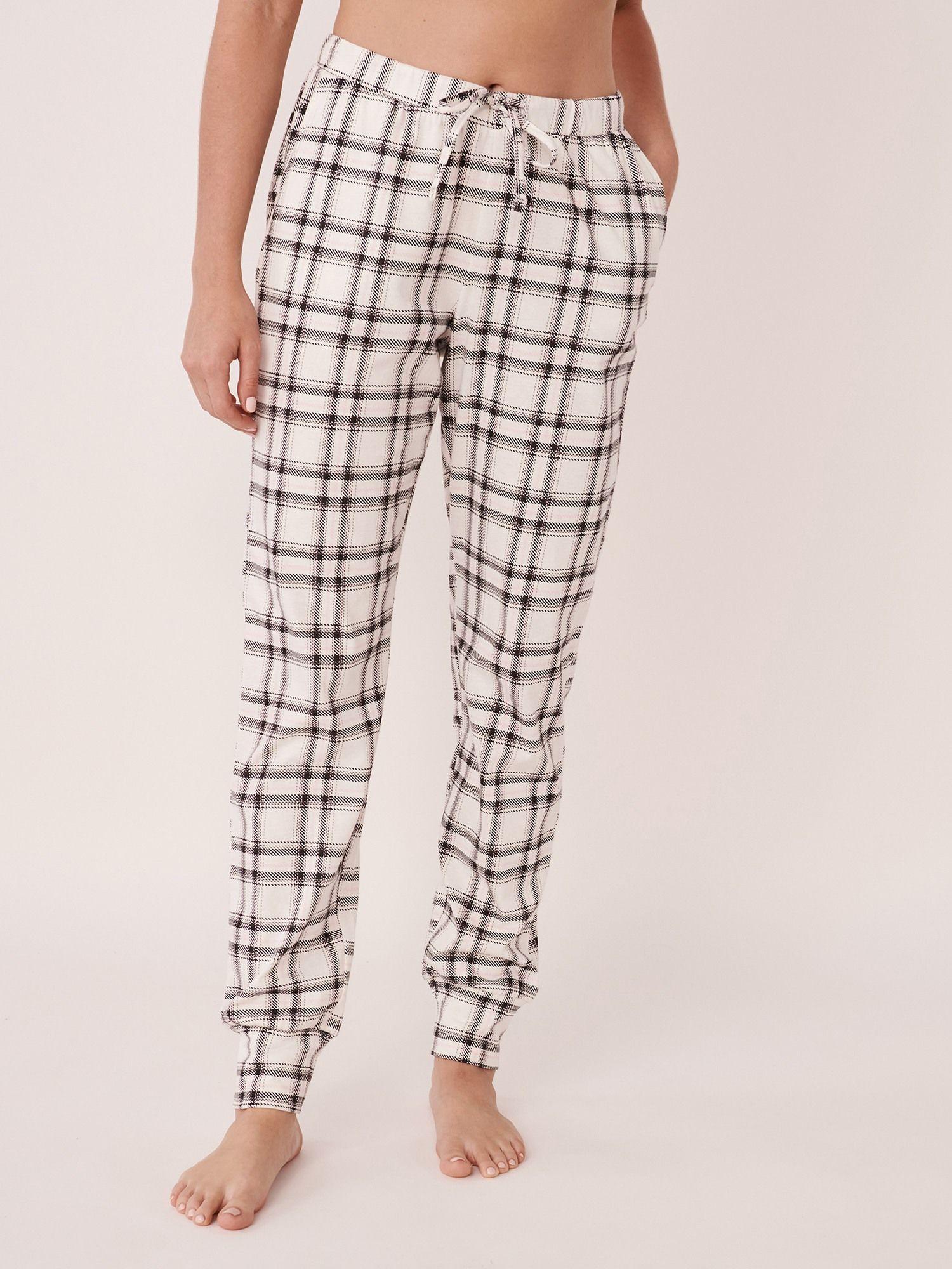 fitted cotton pyjama pants