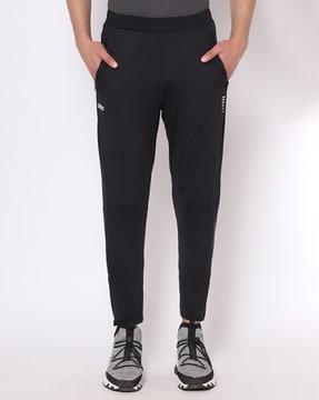 fitted track pants