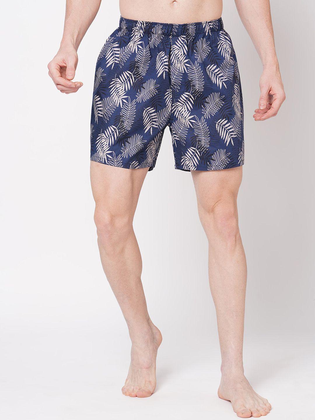 fitz men floral printed pure cottom boxer