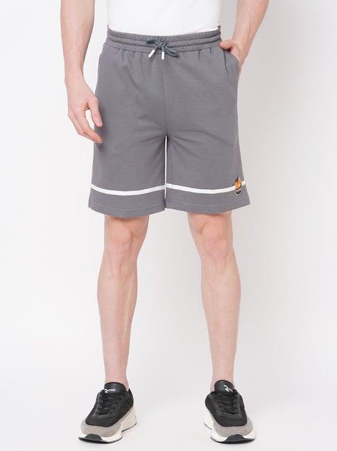fitz charcoal slim fit shorts