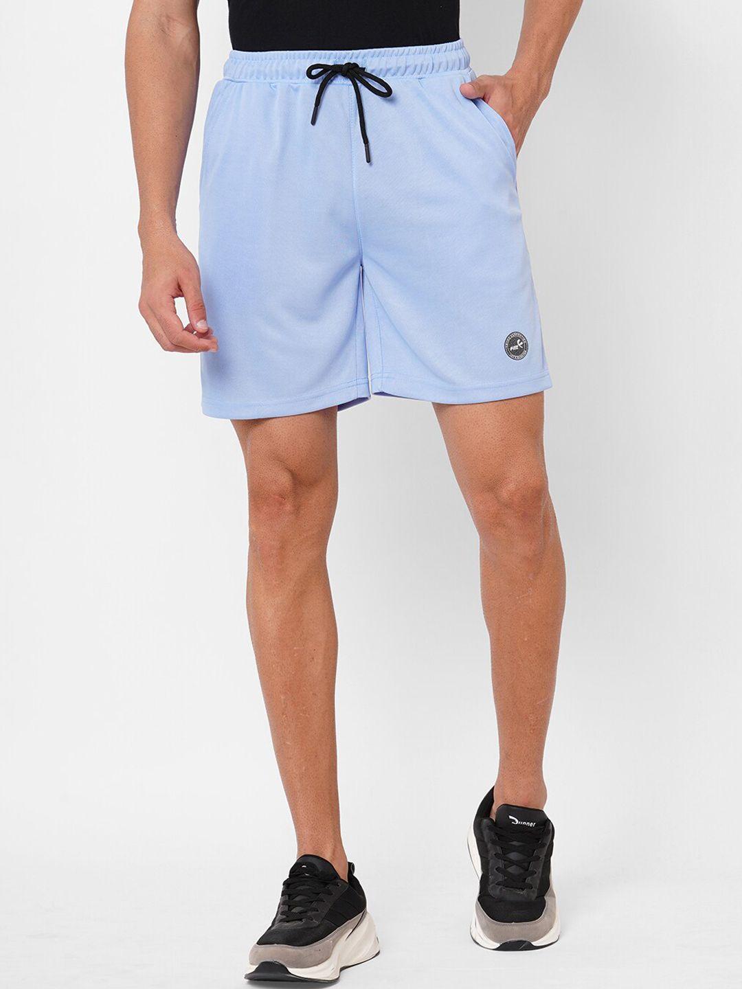 fitz men blue running e-dry technology shorts