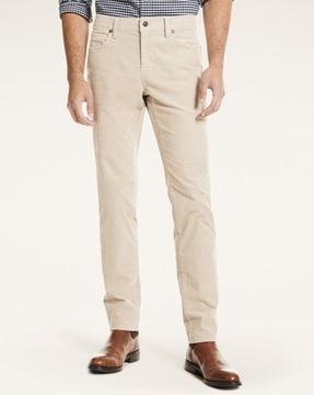five-pocket stretch corduroy pants
