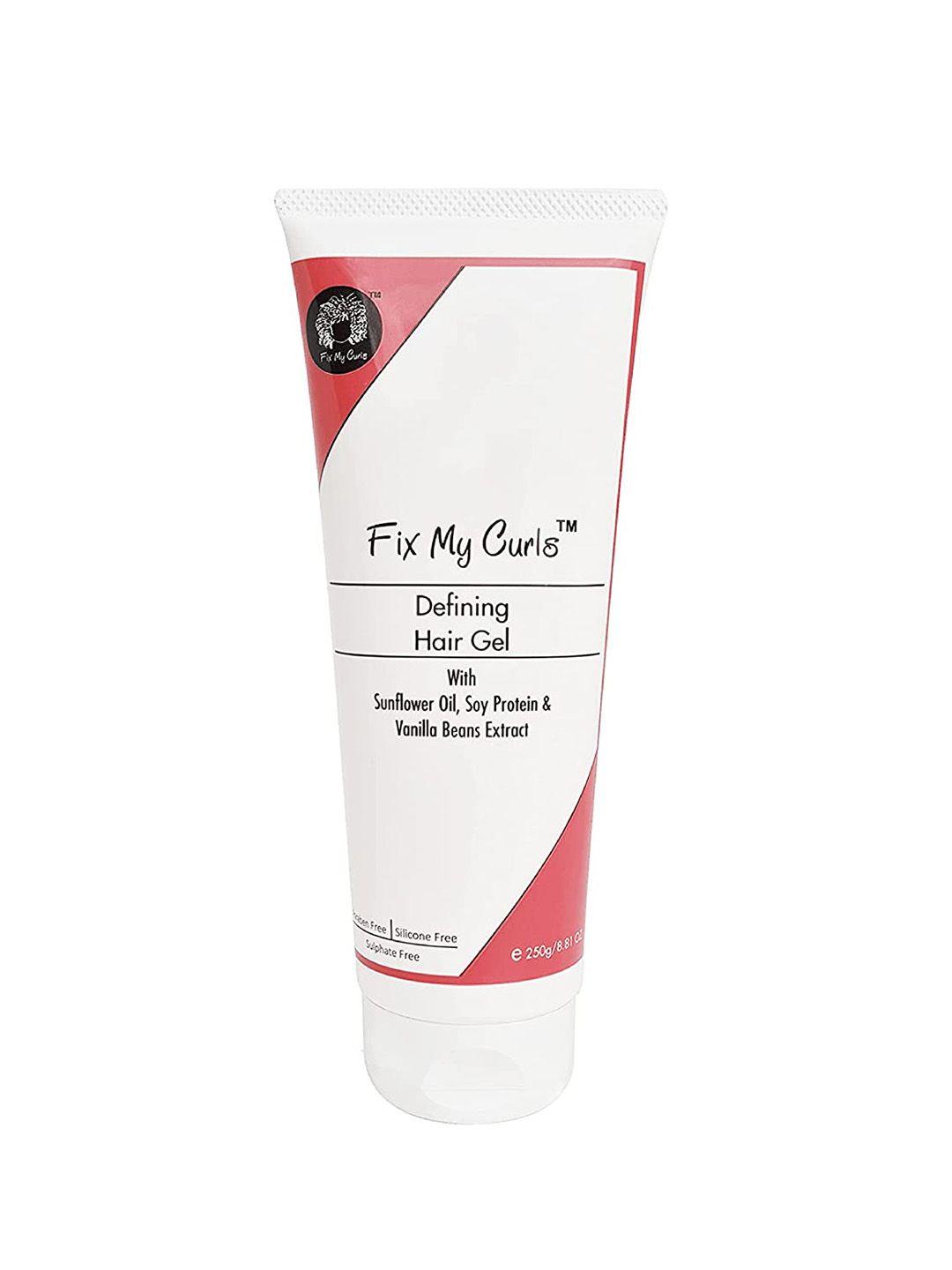 fix my curls defining hair gel for curly and wavy hair 250 g