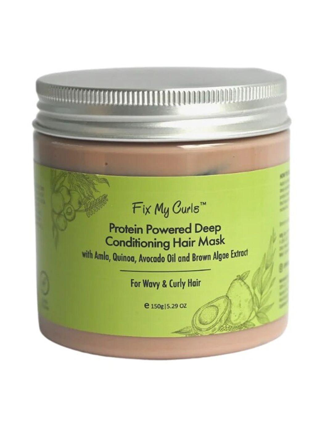fix my curls protein powered deep conditioning mask 150 gm