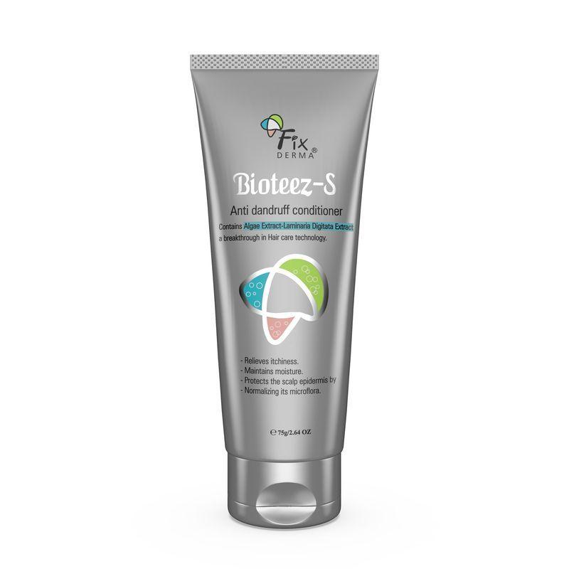 fixderma bioteez-s, anti dandruff conditioner relives in itchiness