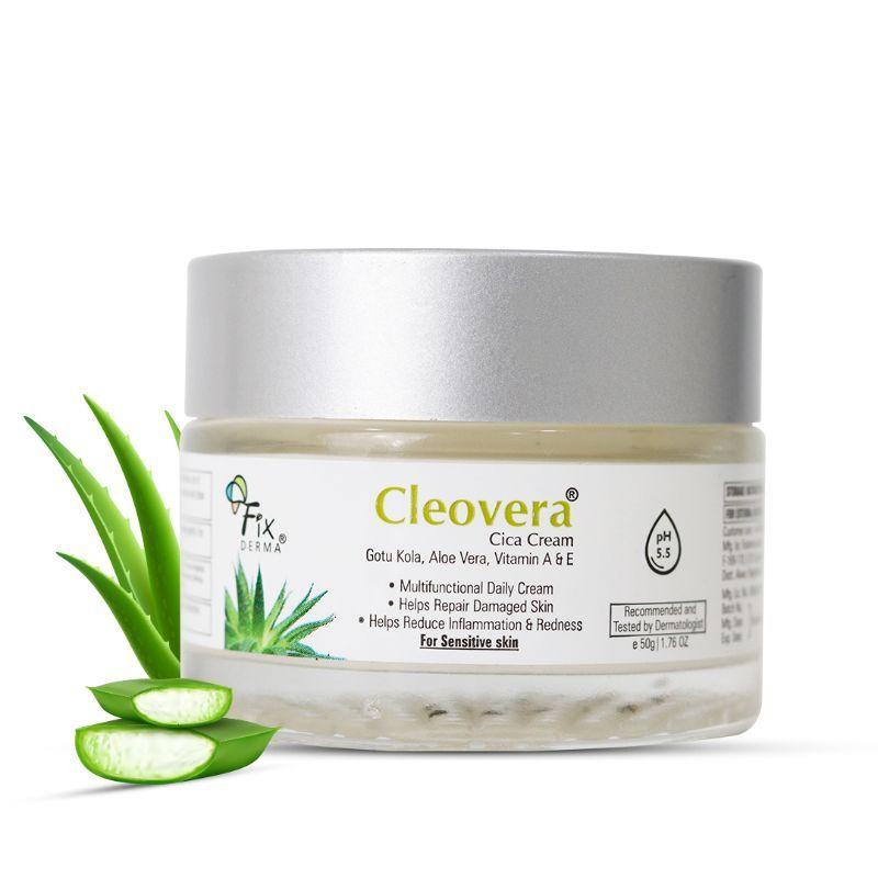 fixderma cleovera cica cream for skin moisturizer