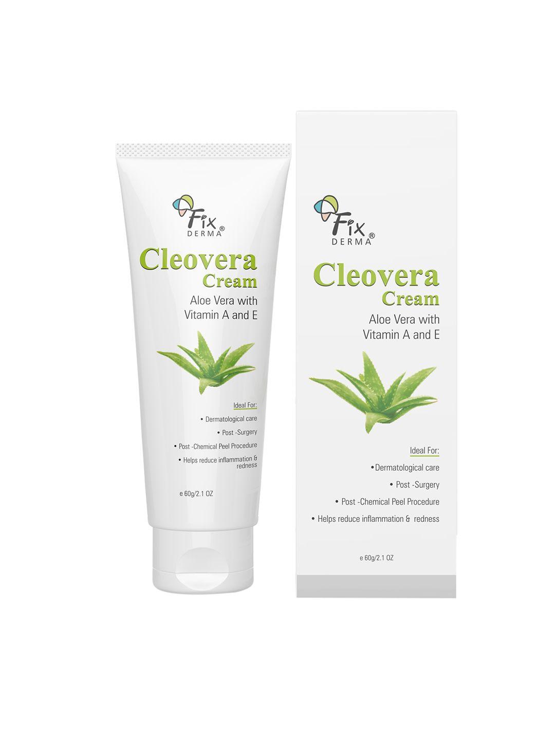 fixderma cleovera paraben free skin moisturizer cream with aloe vera - 60gm