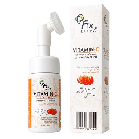 fixderma vitamin-c foaming face cleanser 100ml