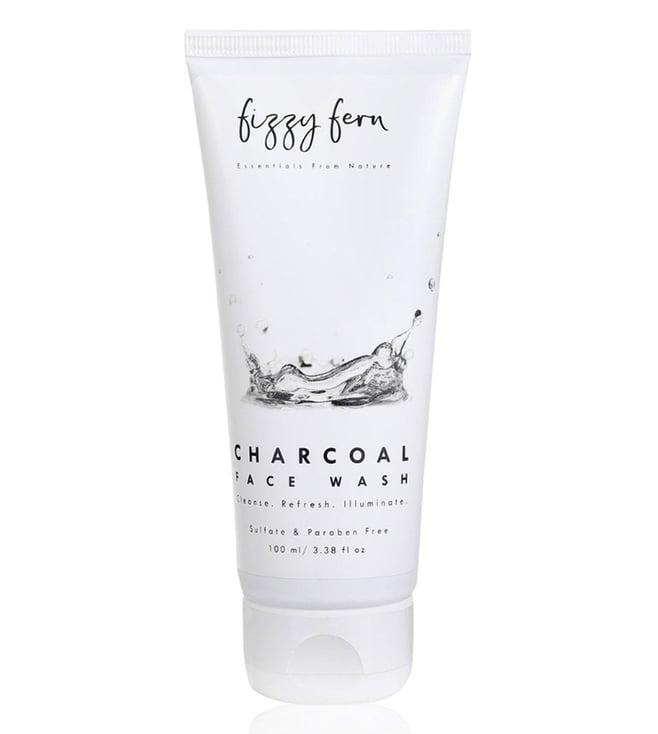 fizzy fern charcoal face wash - 100 ml