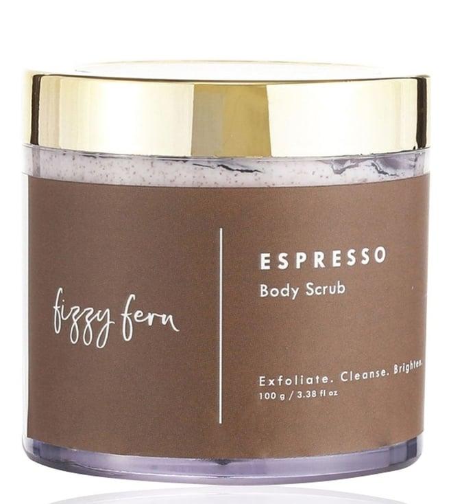 fizzy fern espresso body scrub - 100 gm