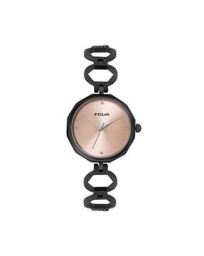 fk00027f analogue wrist watch with deployant clasp