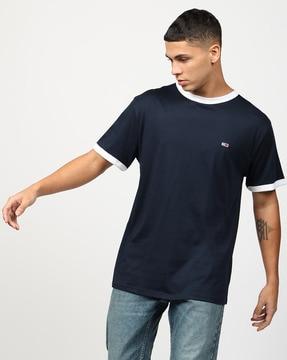 flag ringer slim fit t-shirt