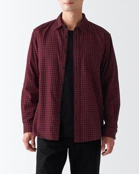 flannel checked shirt