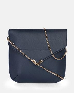 flap over sling bag with detachable strap