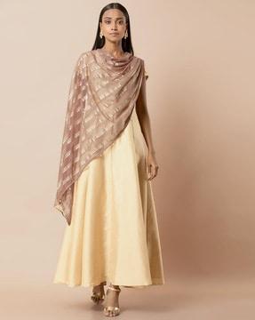 flared kurta with dupatta